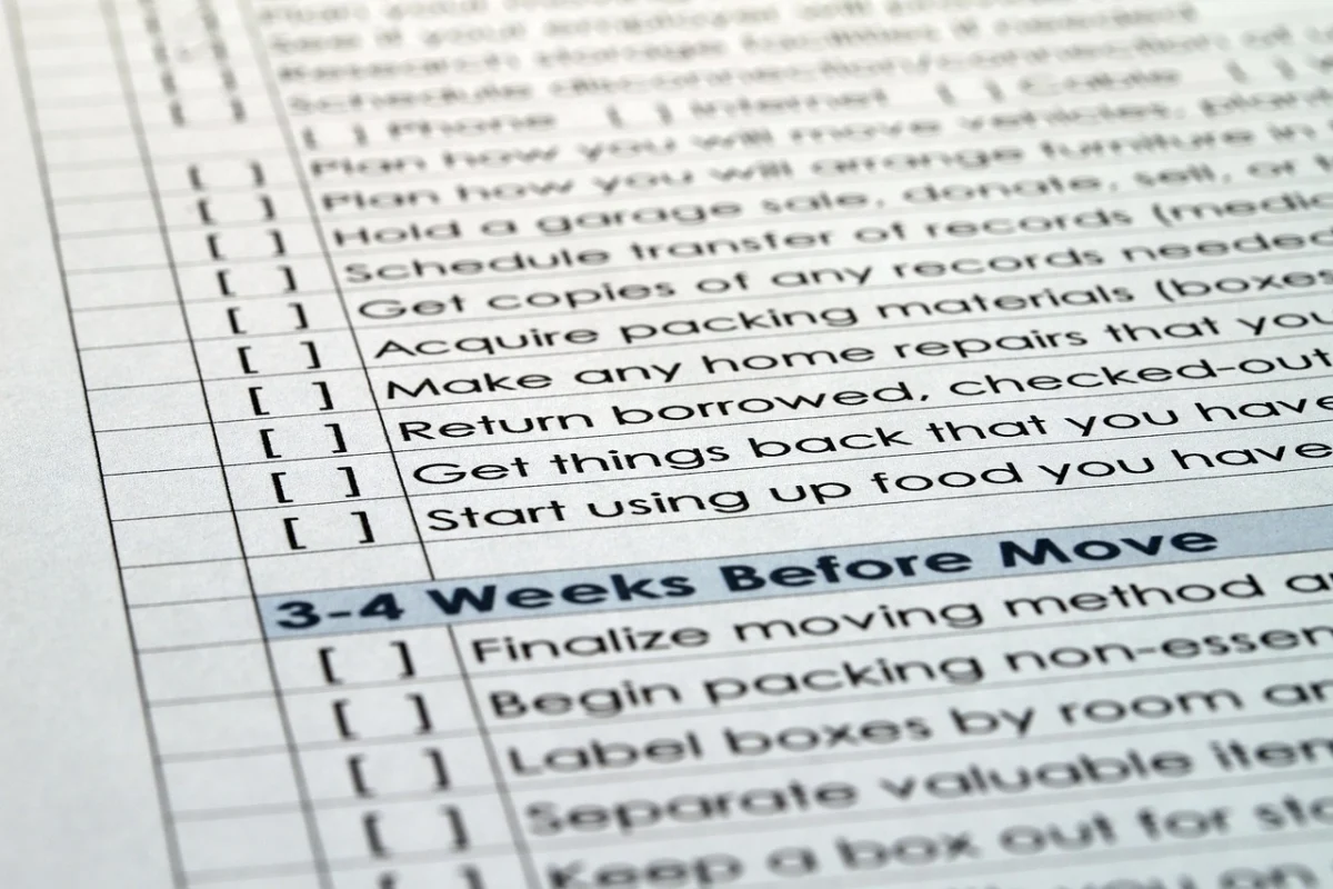Due diligence checklist business exit